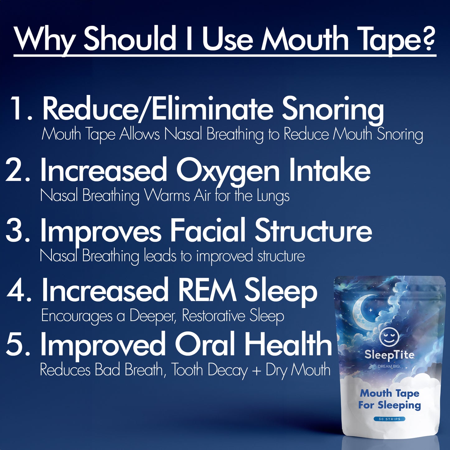 VIP's ONLY -Mouth Tape (Max. 1 Pack per customer)