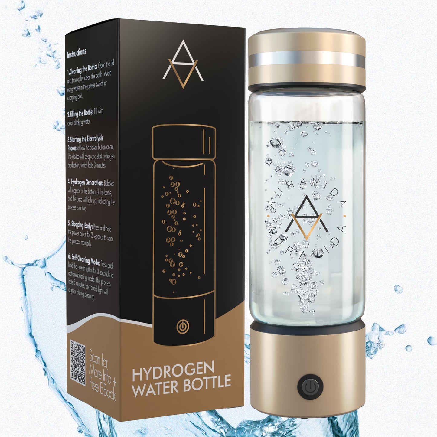 Hydrogen Water Bottle